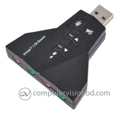 7.1 USB Sound Card