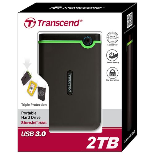Transcend 2TB Portable HDD M3g
